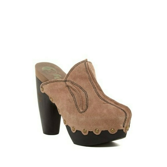 Flogg Suede Cloggs 6.5 - Picture 7 of 8